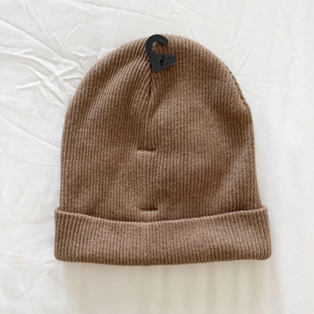 Zara Brown Ribbed Beanie Unisex 3-6 years old‎ kids